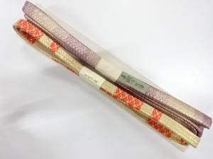 未使用品　正絹　佐賀錦帯締め　2本セット